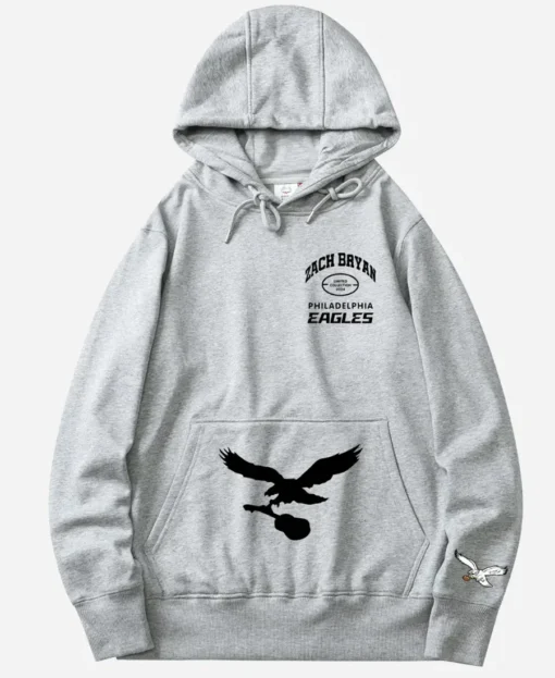 Zach Bryan Eagles Hoodie front