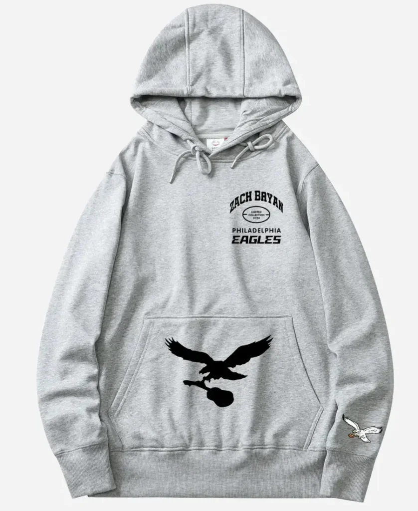 Zach Bryan Eagles Hoodie front