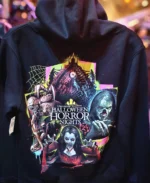 Halloween Horror Nights 2024 Universal Studios Parks Key Art Hoodie back