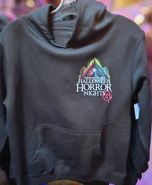 Halloween Horror Nights 2024 Universal Studios Parks Key Art Hoodie front