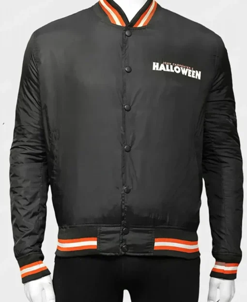 John Carpenter’s Halloween Black Bomber Jacket front