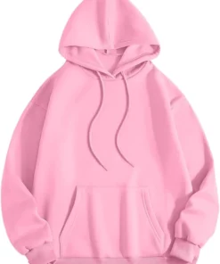 Pink Palm Puff Hoodie