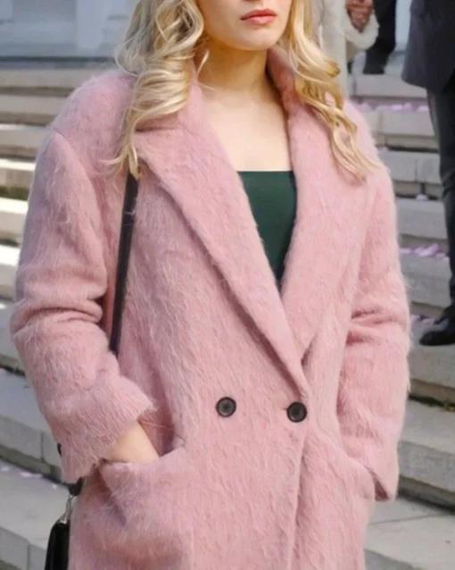 After Ever Happy 2022 Tessa Pink Trench Coat