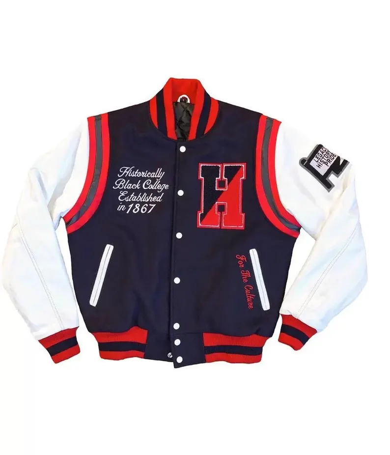 Howard University Varsity Jacket Red