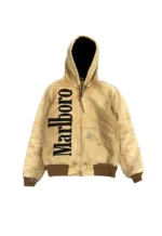 Marlboro Carhartt Hooded Jacket For Men and Women