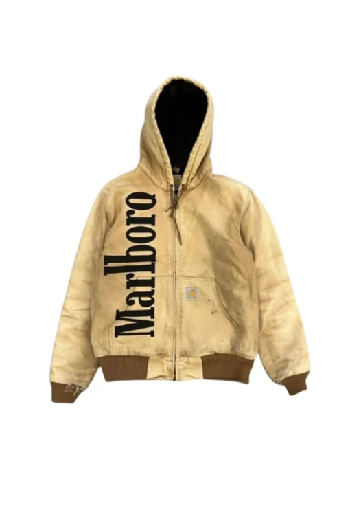 Marlboro Carhartt Hooded Jacket For Men and Women