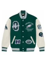 OVO x NFL Philadelphia Eagles Letterman Jacket