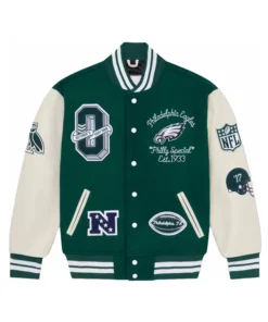 OVO x NFL Philadelphia Eagles Letterman Jacket