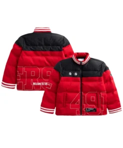 San Francisco 49ers Off Season x NFL Team Red Puffer Jacket