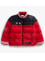 San Francisco 49ers Off Season x NFL Team Red Puffer Jacket For Men and Women