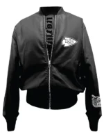 Shop Jeff Hamilton NFL Bomber Leather Jacket