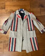 1930’s Blanket Ganscraft Wool Native Vintage Chimayo Jacket Coat