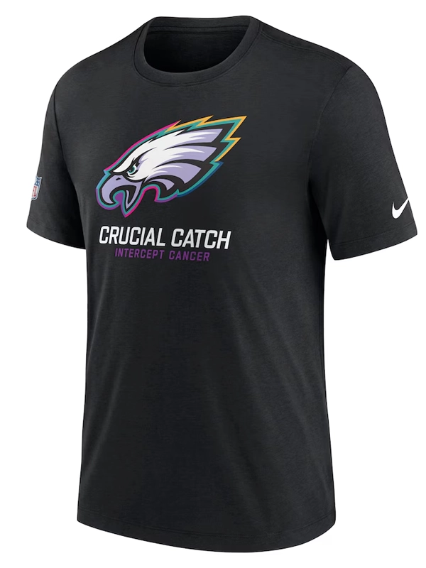 2024 Philadelphia Eagles Aware Crucial Catch T-Shirt