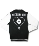 Alkaline Trio Black and White Varsity Jacket For Sale