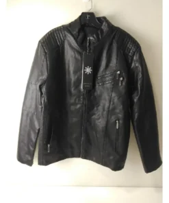 American Breed Leather Black Jacket