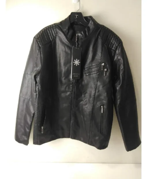 American Breed Leather Black Jacket