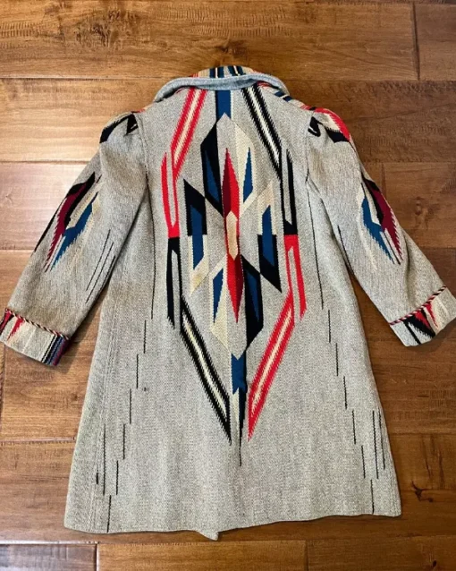 Blanket Wool Native Vintage Chimayo Jacket Coat