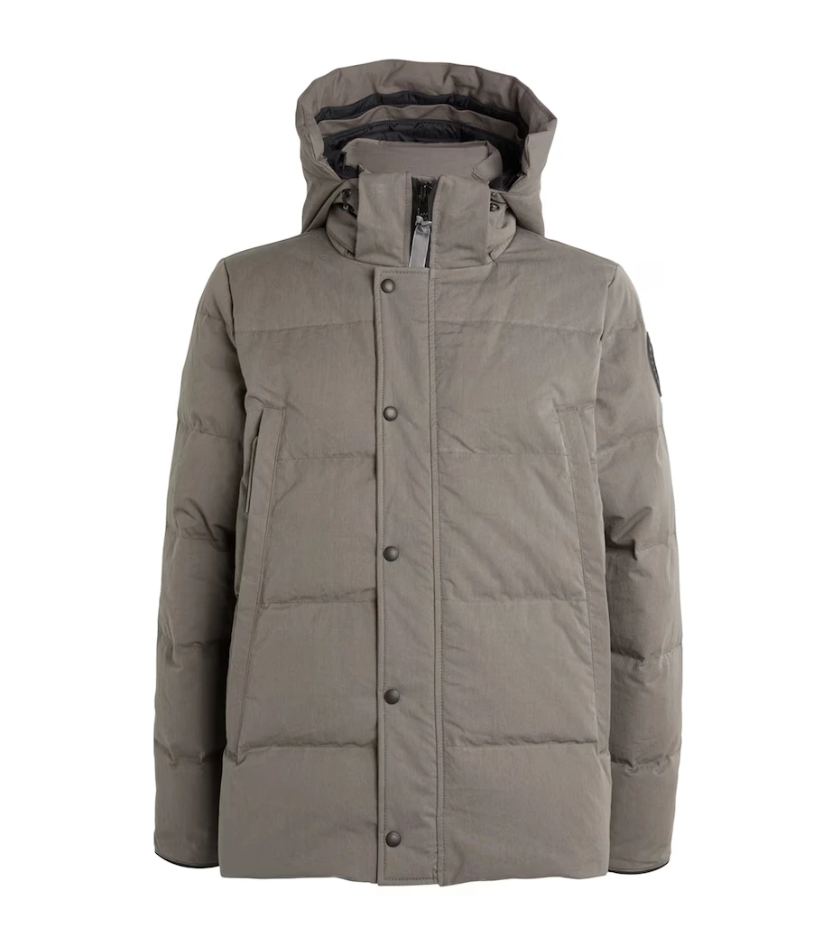 Canada Goose Wyndham Dark Grey Puffer Jacket