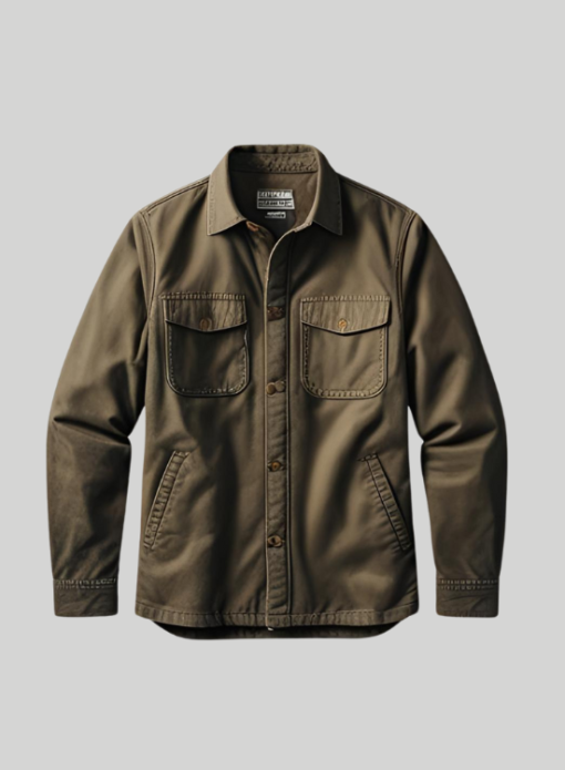 Canvas Shirt Jacket