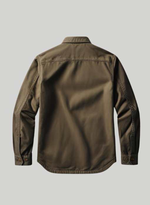 Canvas Shirt Jacket For Mens