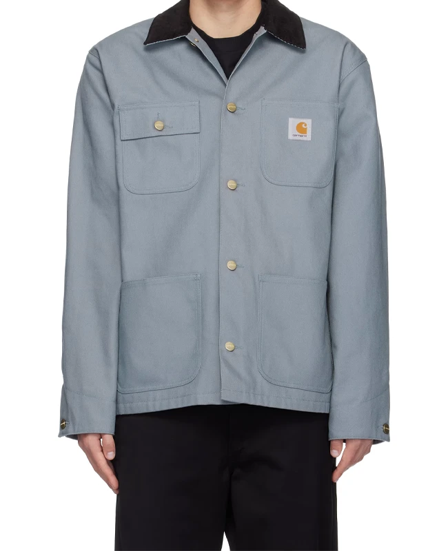 Carhartt Wip Gray Michigan Chore Coat