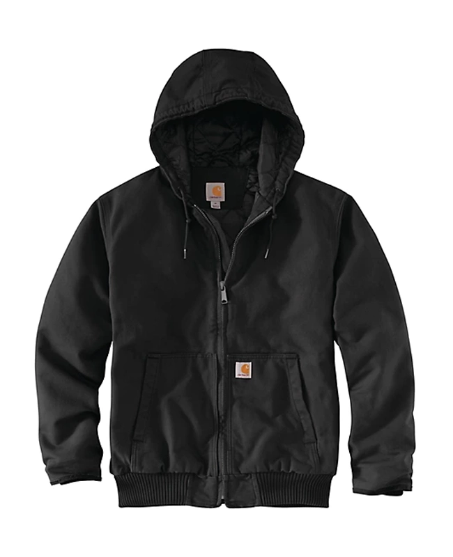 Carhartt Wip Men's Loose Fit Washed Duck Insulated Active Jacket