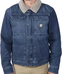 Carhartt Wip Relaxed Fit Denim Jacket