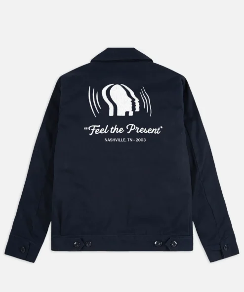 Feel the Present Work Jacket Navy