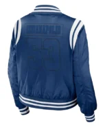 Full-Zip Colts Teddy Varsity Jacket