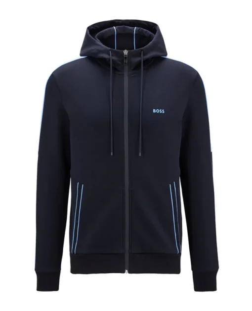 HUGO BOSS Cotton-Blend Track Suit with Logos