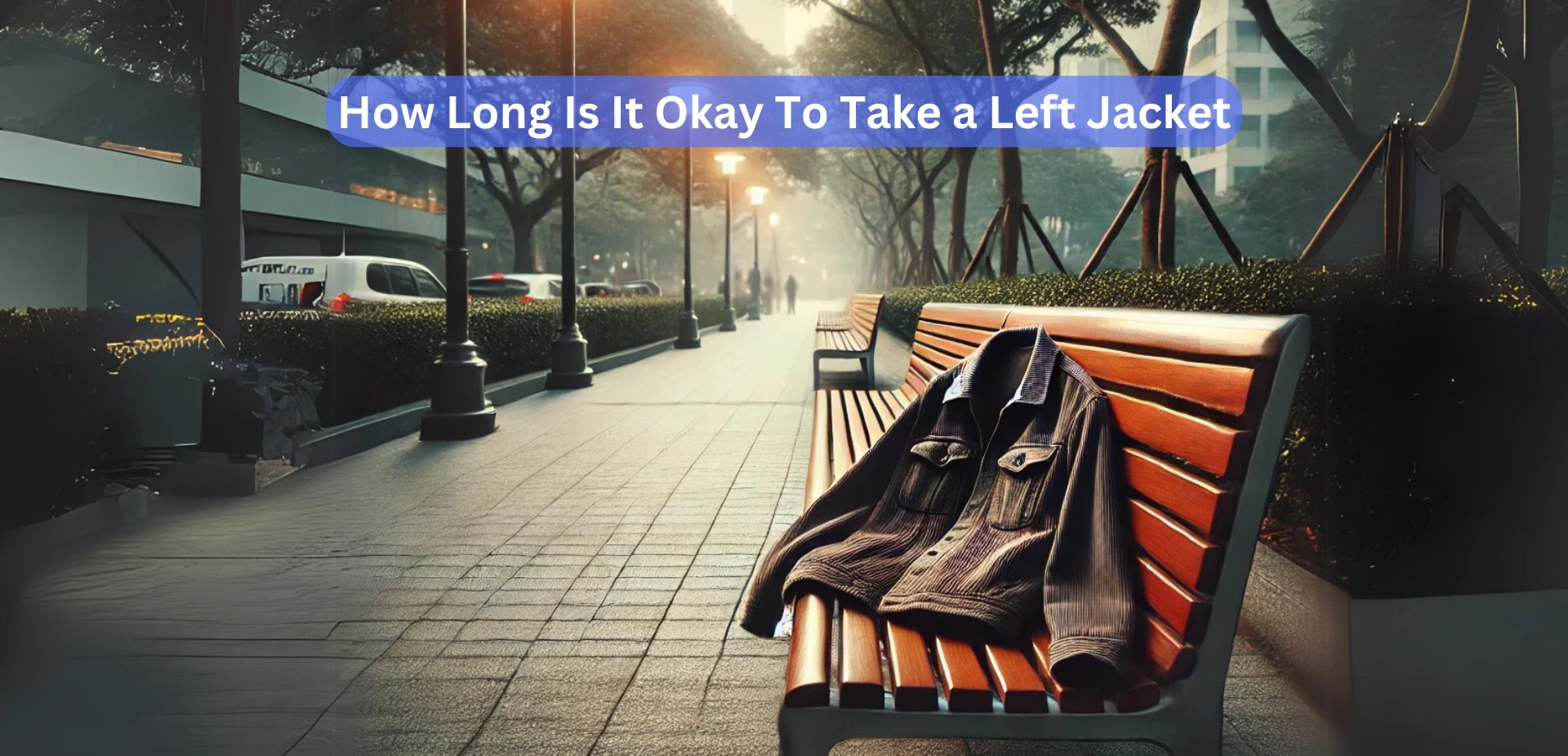 How Long Is It Okay To Take a Left Jacket