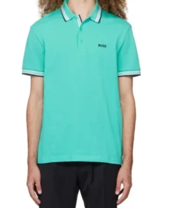 Hugo Boss Paddy Curved Polo Shirt For Men