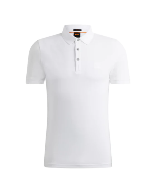 Hugo Boss Slim Fit Polo White Shirt