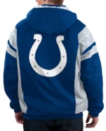 Indianapolis Colts Home Team Half-Zip Hooded Jacket