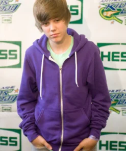 Justin Bieber Purple Hoodie