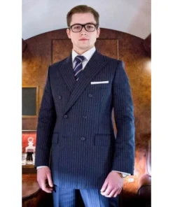 Kingsman Eggsy Double Breasted Dress Suit