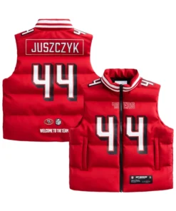 Kyle Juszczyk San Francisco 49ers Player Puffer Vest Off Season