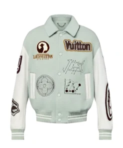 Louis Vuitton Mix Leather Varsity Blouson