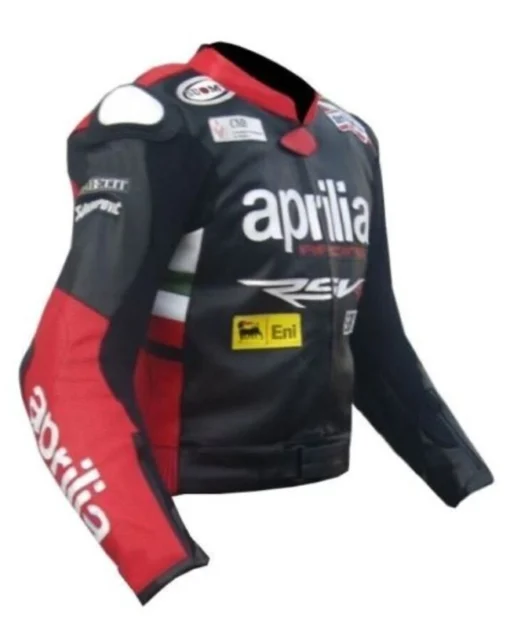 Max Biaggi Aprilia Leather Jacket