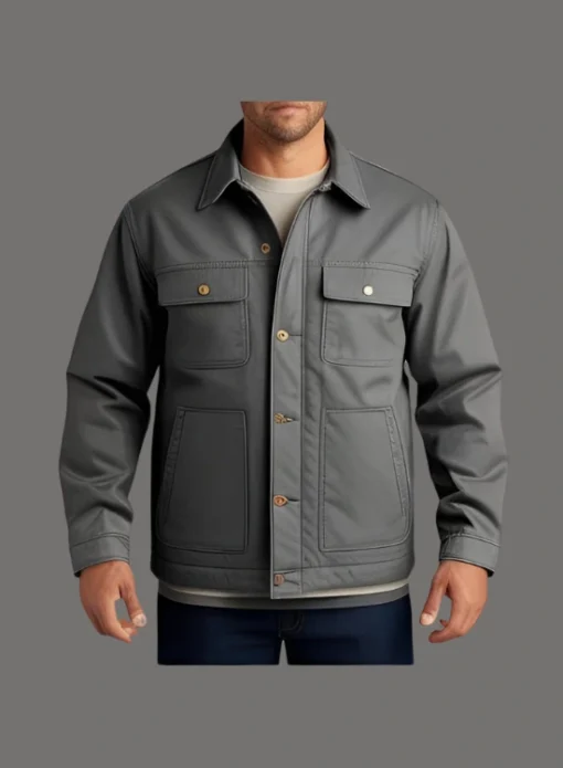 Mens Lightweight Canvas Jacket On Sale