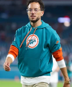 Miami Dolphins Team Issue Hoodie – Mike McDaniel Edition