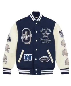 OVO x NFL Dallas Cowboys Letterman Varsity Jacket