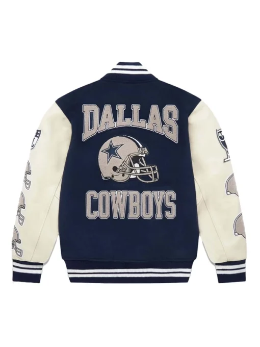 OVO x NFL Dallas Cowboys Varsity Jacket – Premium Letterman Style