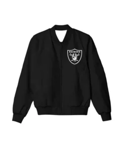 Oakland Raiders Varsity Jacket with Logo