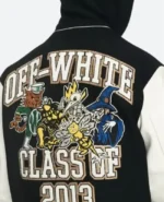 Off White Logic Varsity Jacket