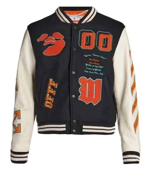 Off White Varsity Jacket