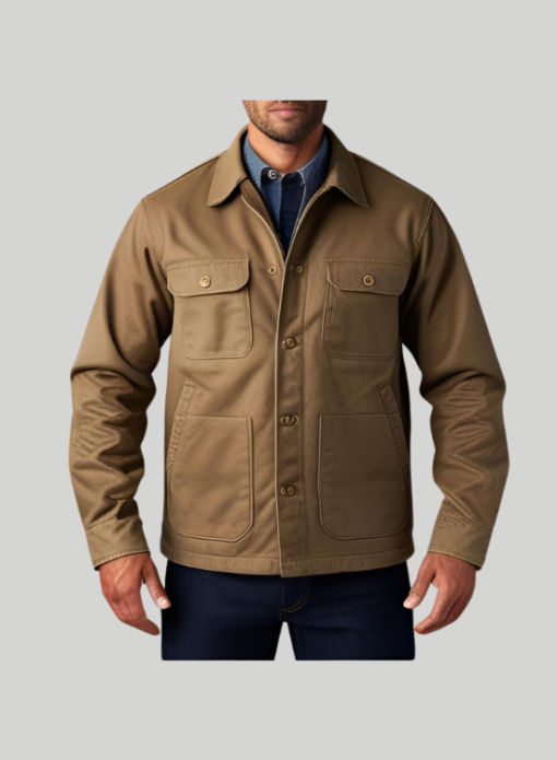 Sale Canvas Shirt Jacket