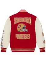 San Francisco OVO x NFL 49ers Varsity Jacket