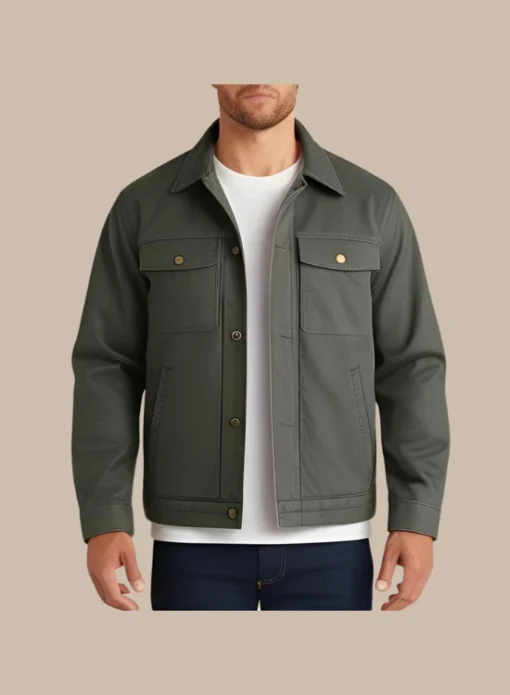 Shop Mens Lightweight Canvas Jacket