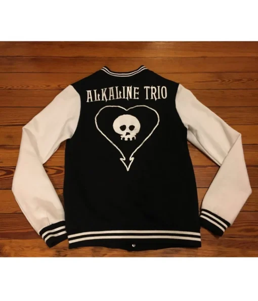 Skull Alkaline Trio Varsity Jacket For Men and Women